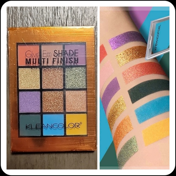 2 FOR $20. Kleancolor "Give Em Shade - Pop" Palette - Picture 1 of 4